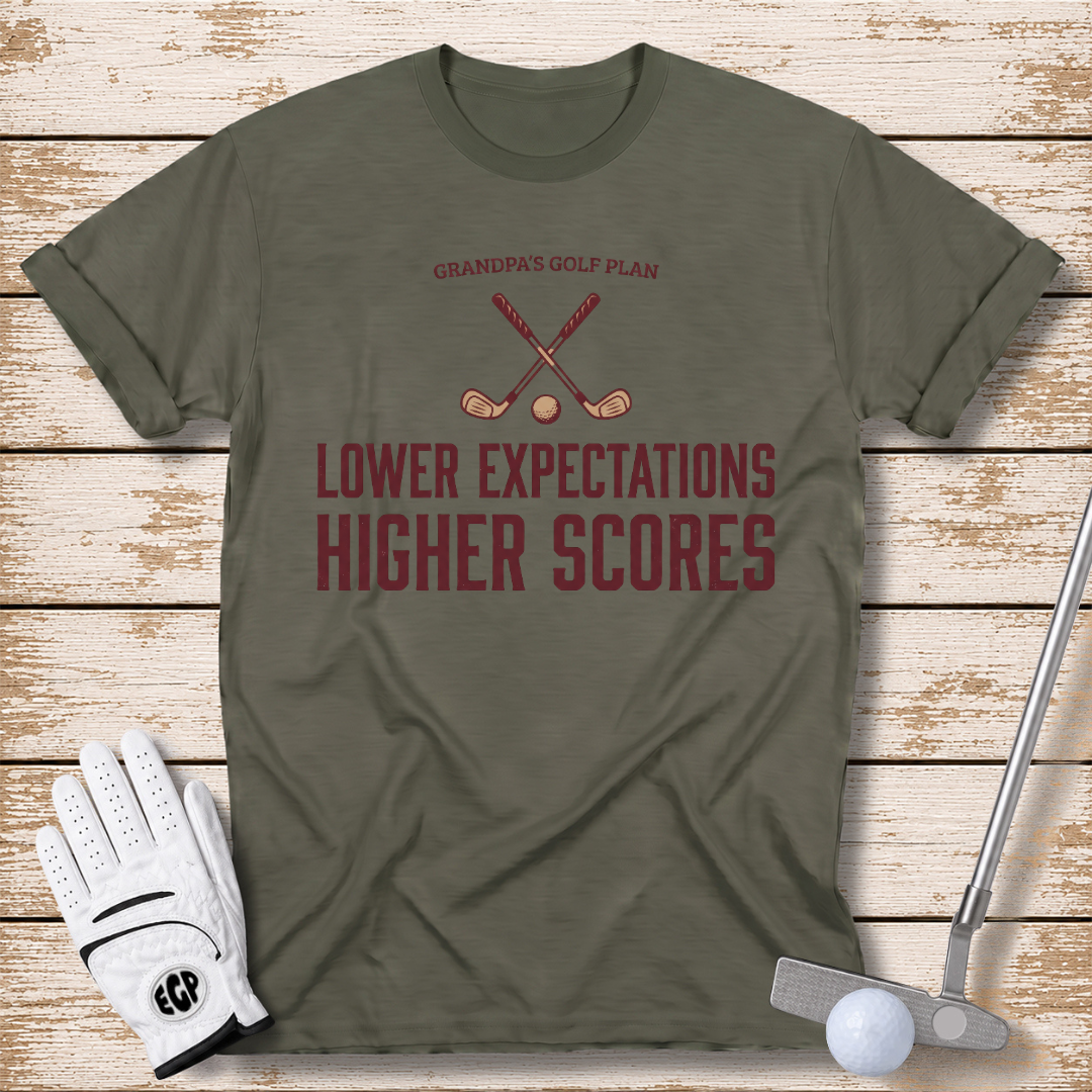 grandpas-golf-plan-lower-expectations-higher-scores-funny-golf-t-shirt-military-green-color-the-next-fairway