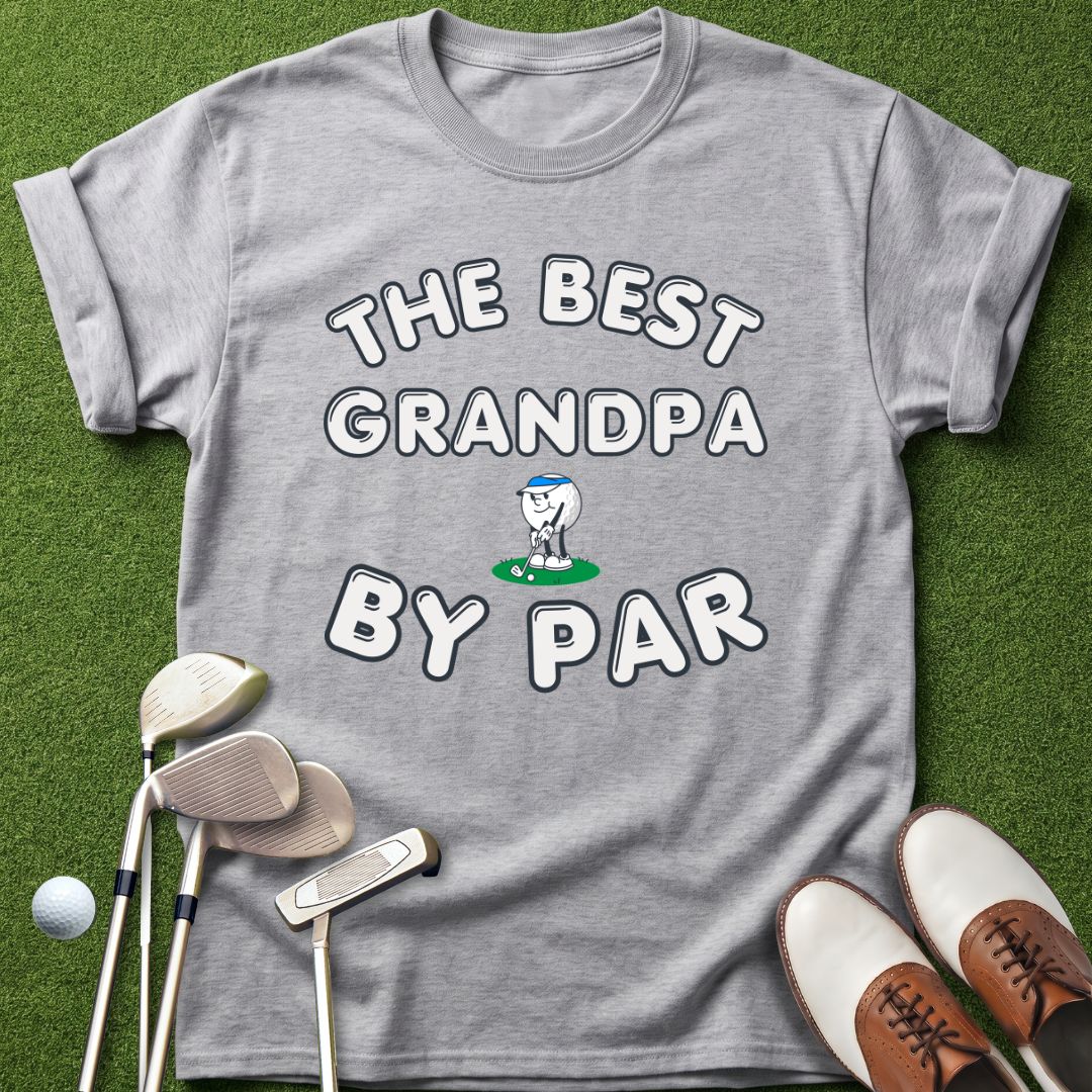 the-best-grandpa-by-par-golf-tshirt-sport-grey-the-next-fairway