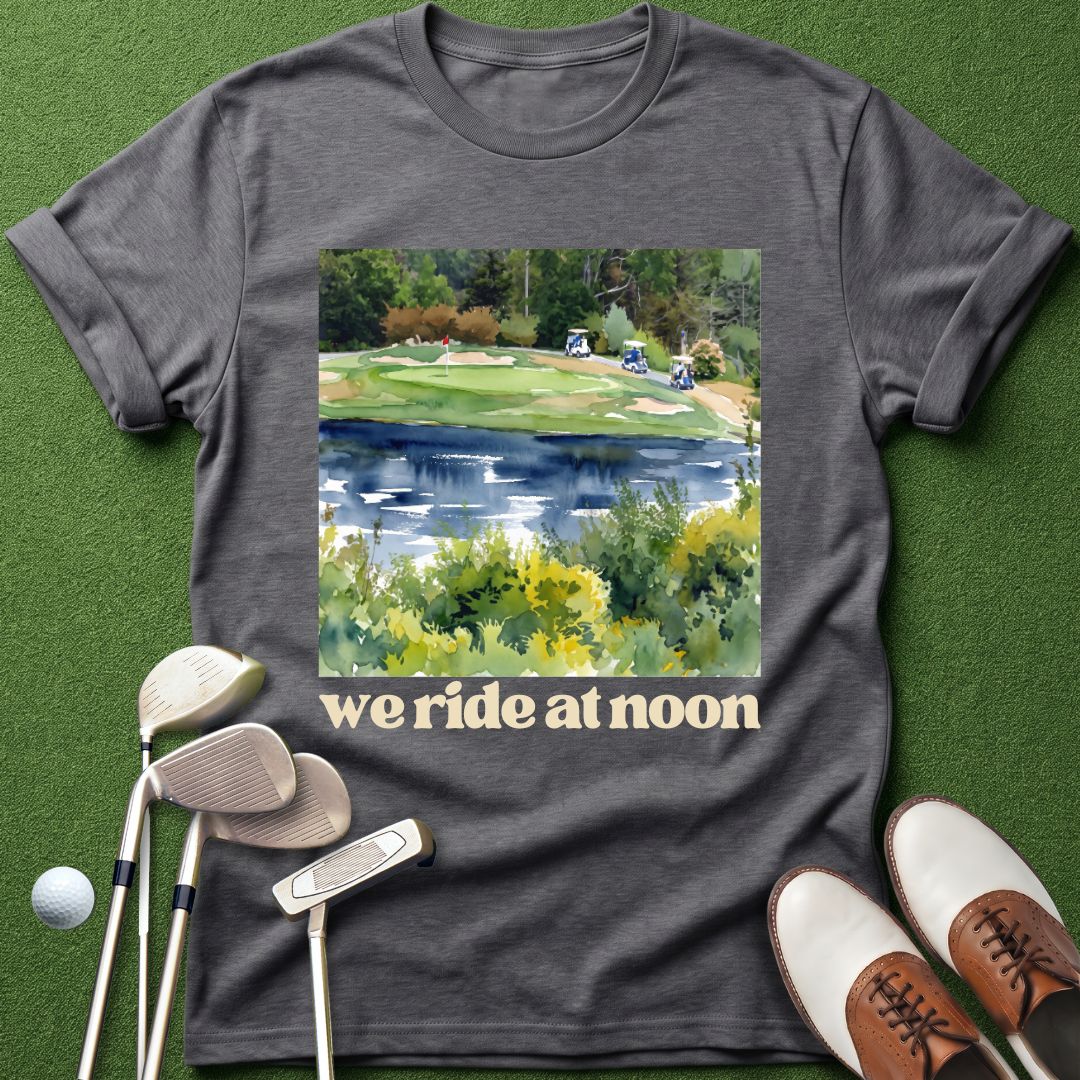 we-ride-at-noon-golf-tshirt-graphite-heather-the-next-fairway