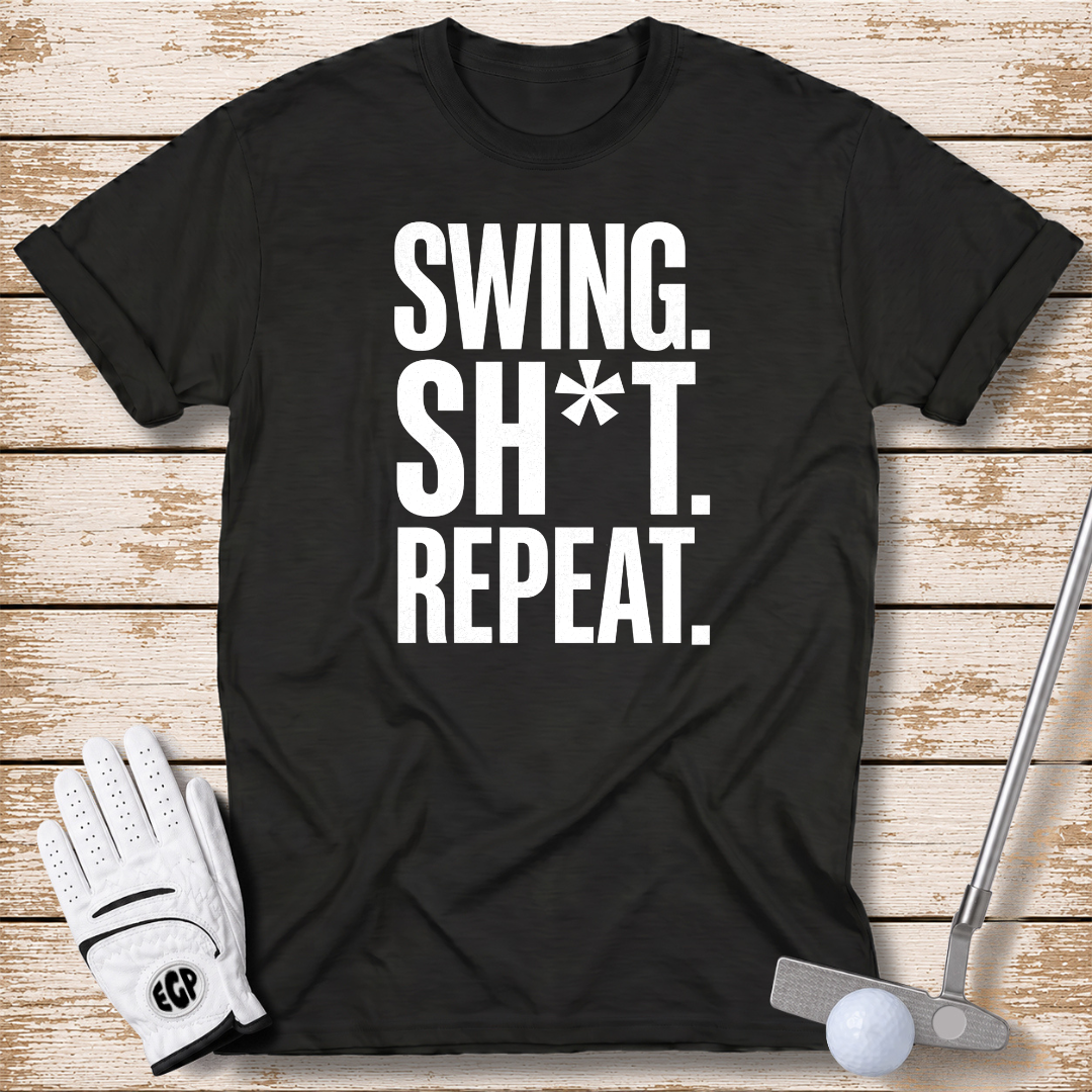 swing-sht-repeat-funny-golf-t-shirt-black-color-thenextfairway
